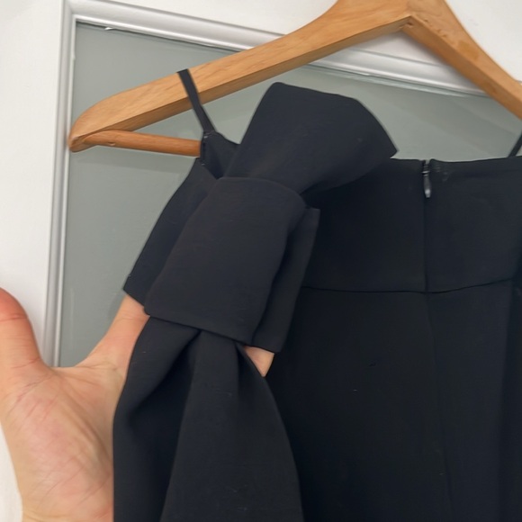 TIBI black off the shoulder bows dress, size 6 - Picture 11 of 13